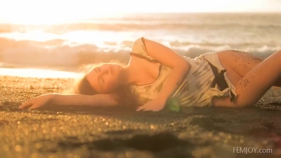 Susann The Mermaid Gets Naked On The Beach