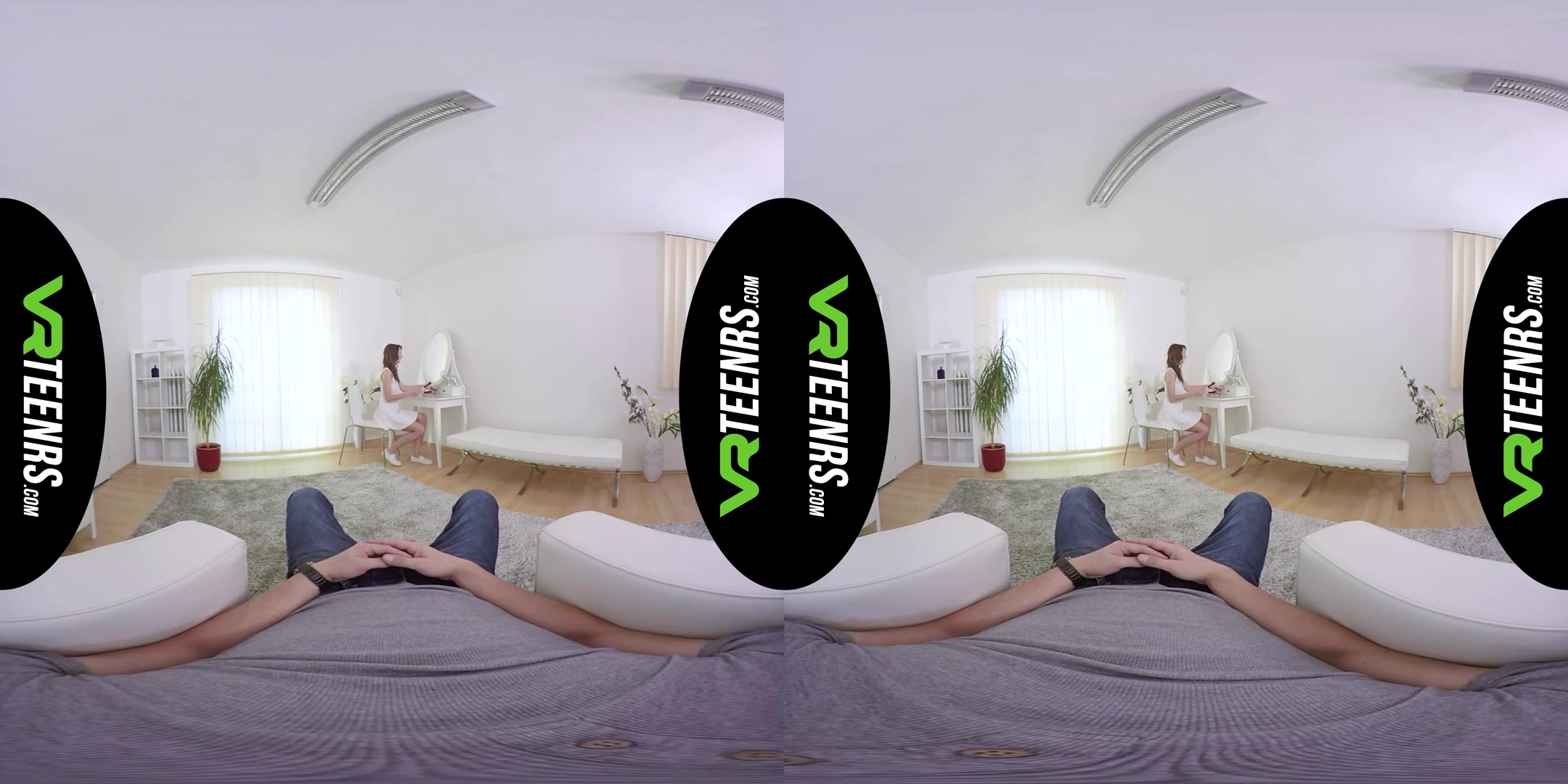 Rebeka Ruby in Lovely teen 18+ Fucked By 2 Cocks VR - VRTeenrs
