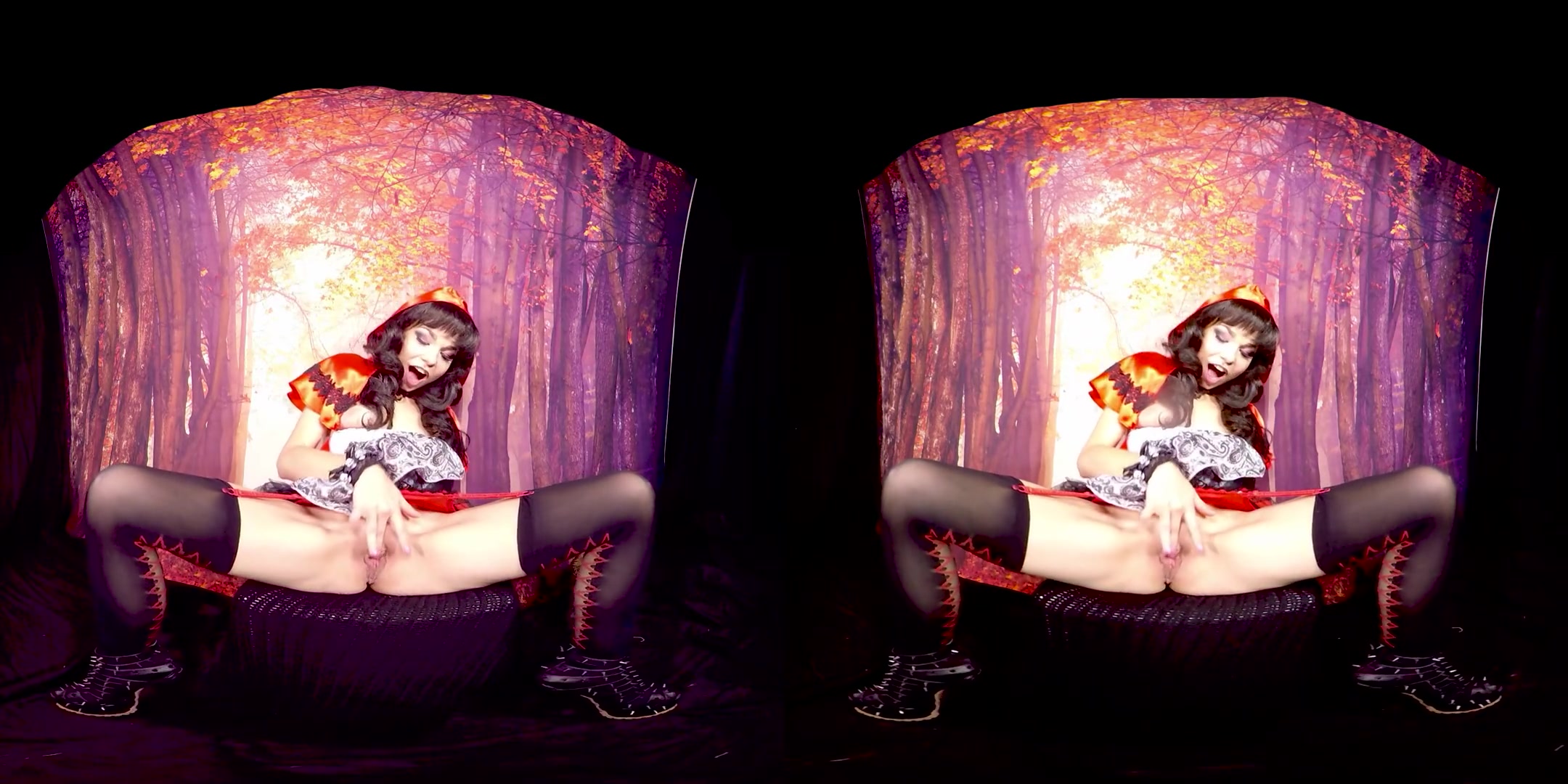 407 - Rebeka Black; Cosplay Solo Brunette - SexLikeReal
