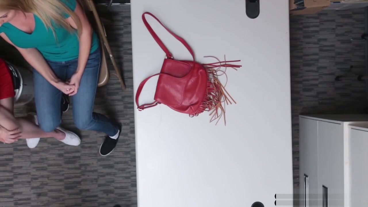 Redhead teen 18+ Fucked Because Her Busty Step mom Is A Thief