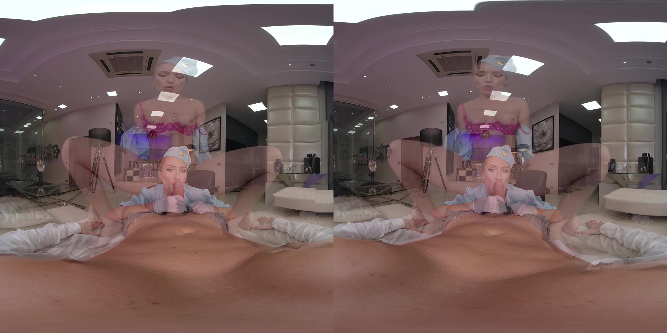 Crew Anal Fun - Fucking the Stewardess POV VR - SexLikeReal