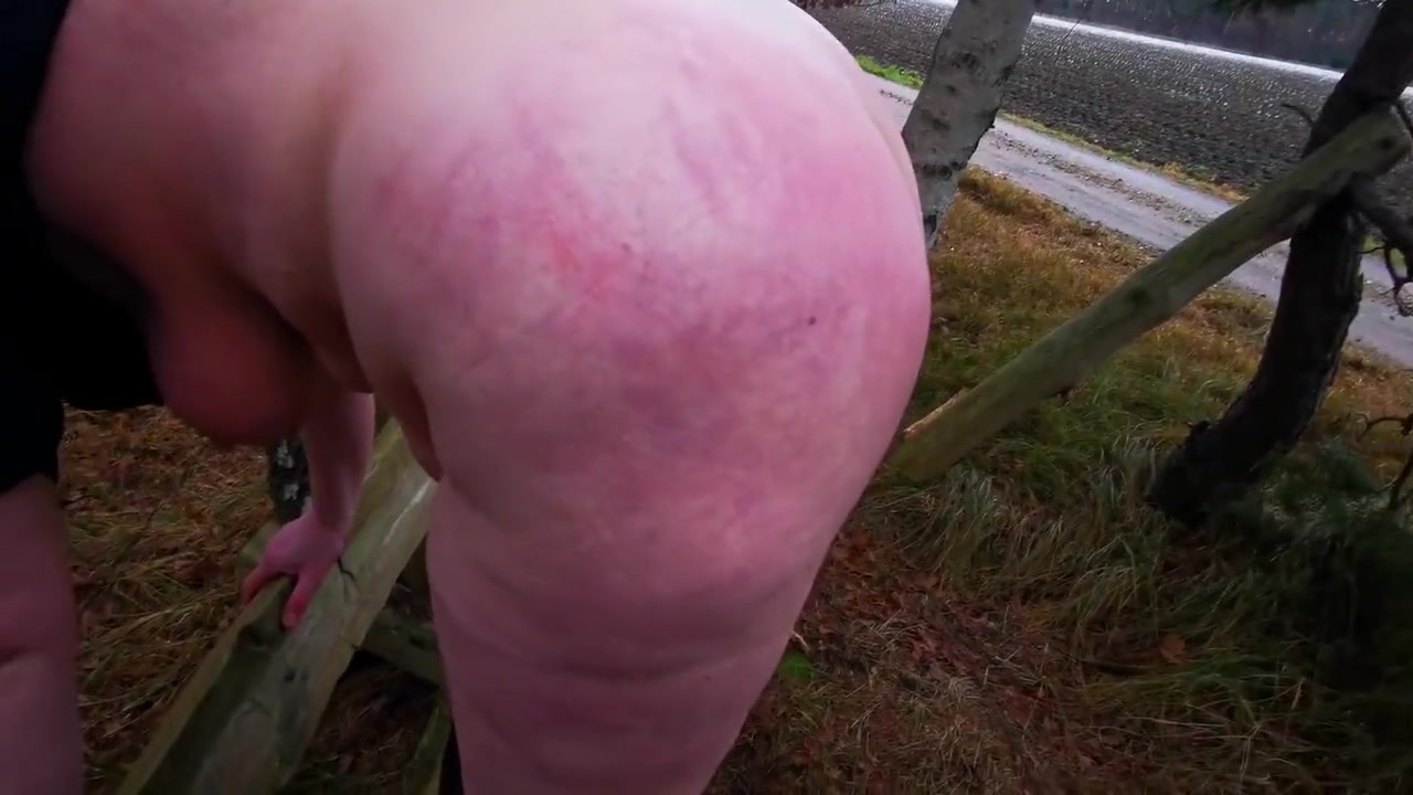 Slapping On A Bench In Winter
