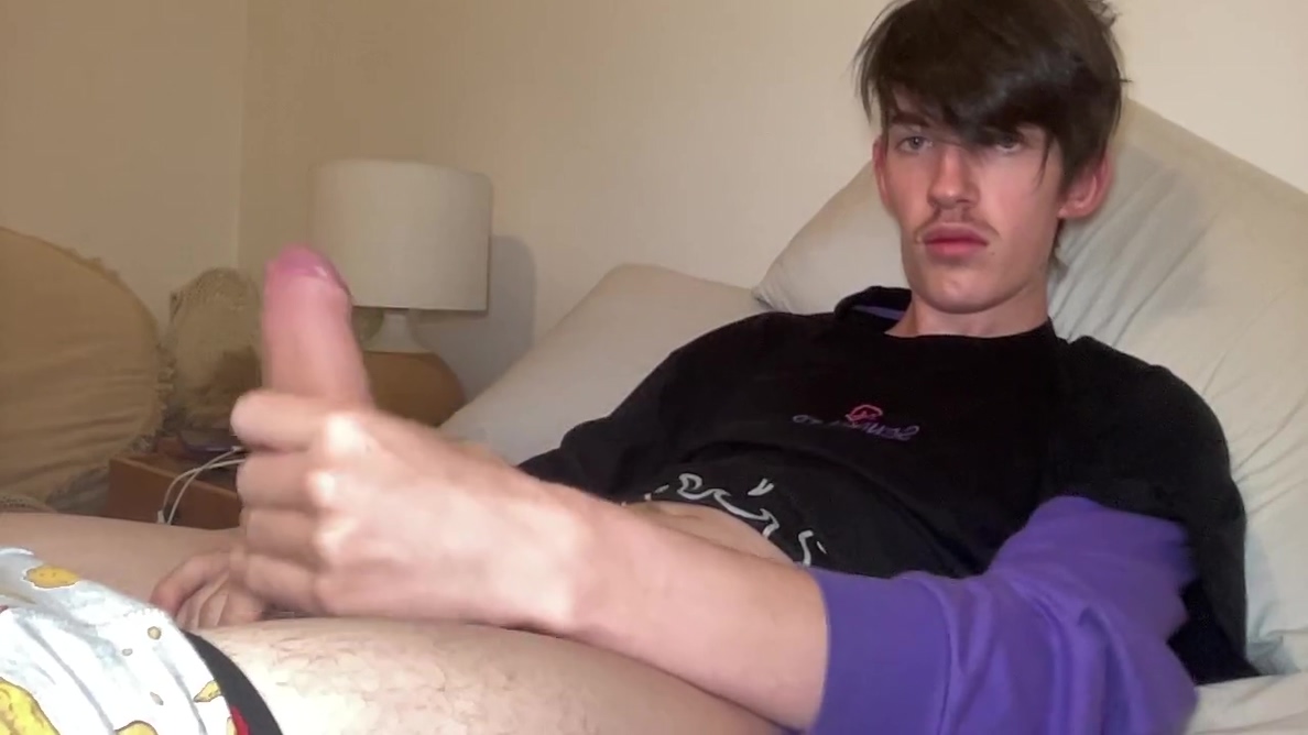 Gay Twink Slowly Get Hard For Step daddy