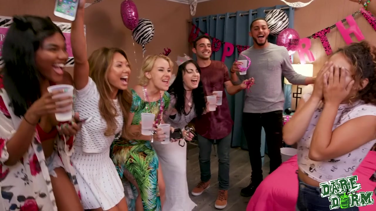 Dorm Birthday Surprise Party - RealityKings with Jay Savage, Liv Revamped