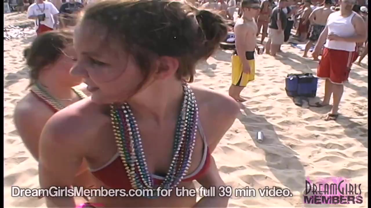 Bikinis Boobs & Pussy At Wild Texas Beach Party - DreamGirlsMembers