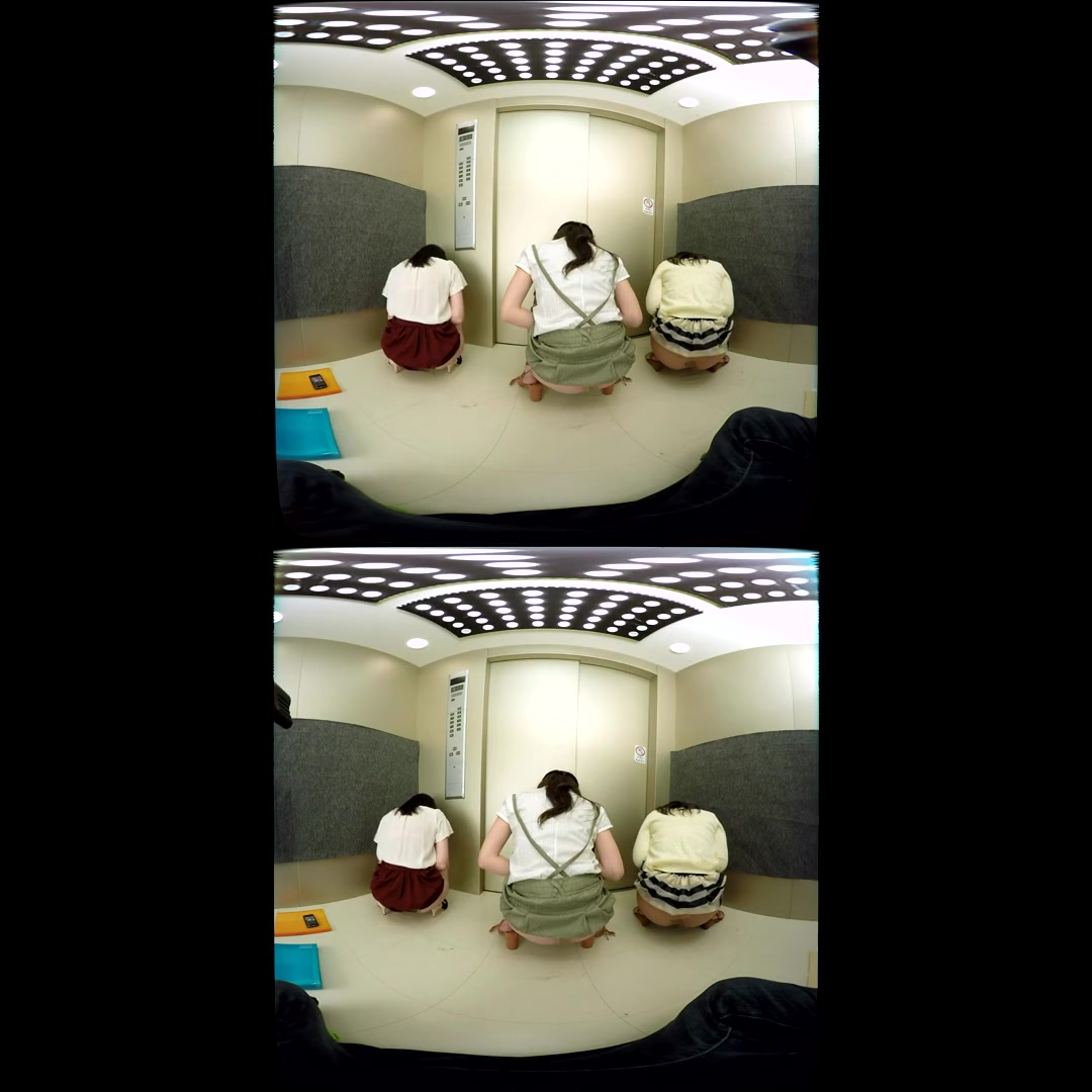 Riko Kitagawa in Riko Kitagawa, Yuuha Kiriyama, and Saya Araki Stuck in an Elevator with Three Office Ladies 1 - AromaPlanning