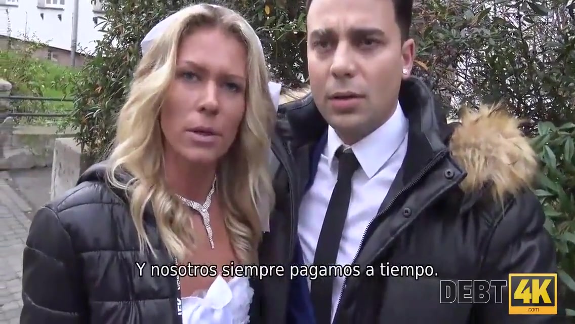 Hottie En Vestido De Novia Blanco Satisface A Un Extrano Por $ 5000 9 Min