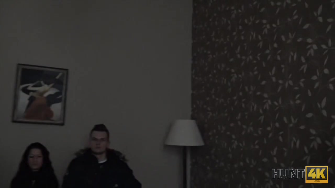 HUNT4K. Money make guy eager to sold his girlfriend's moist cunny