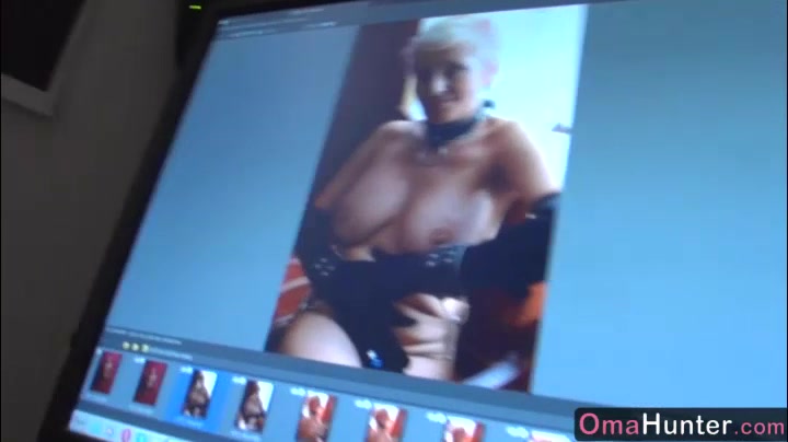old and young threesome sex party