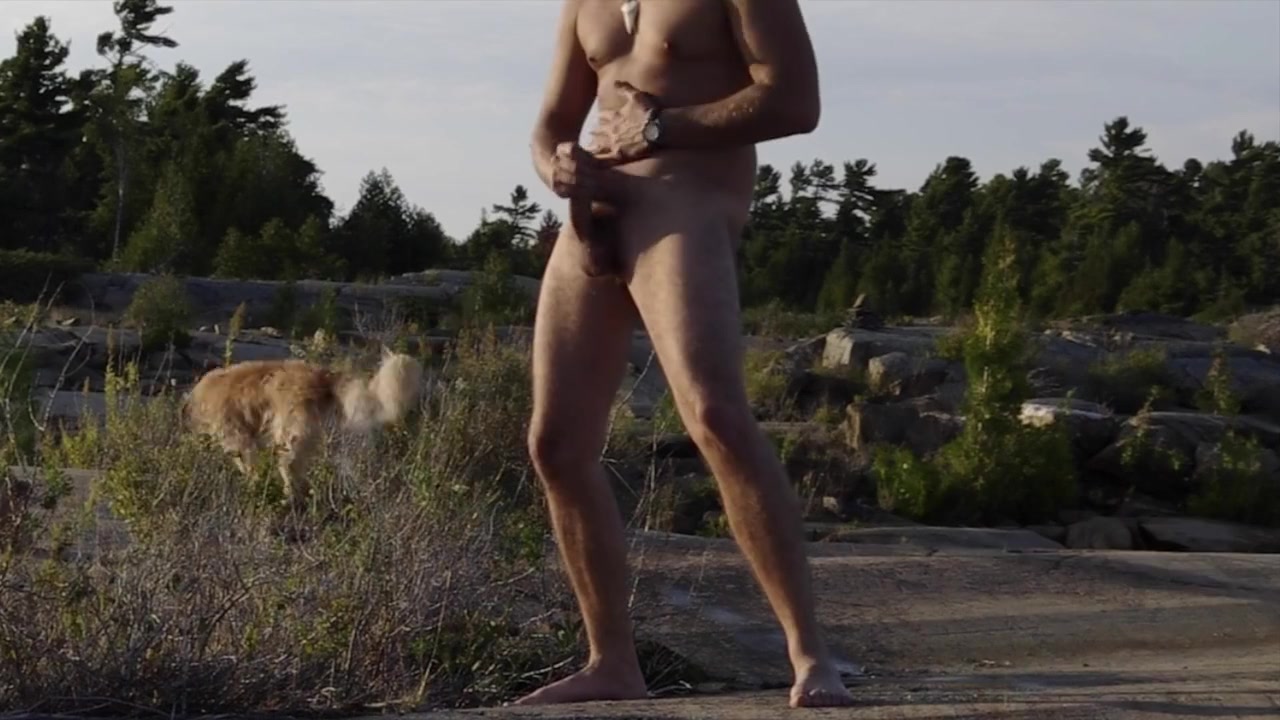 Jerking Off On My Own Island On The Bay