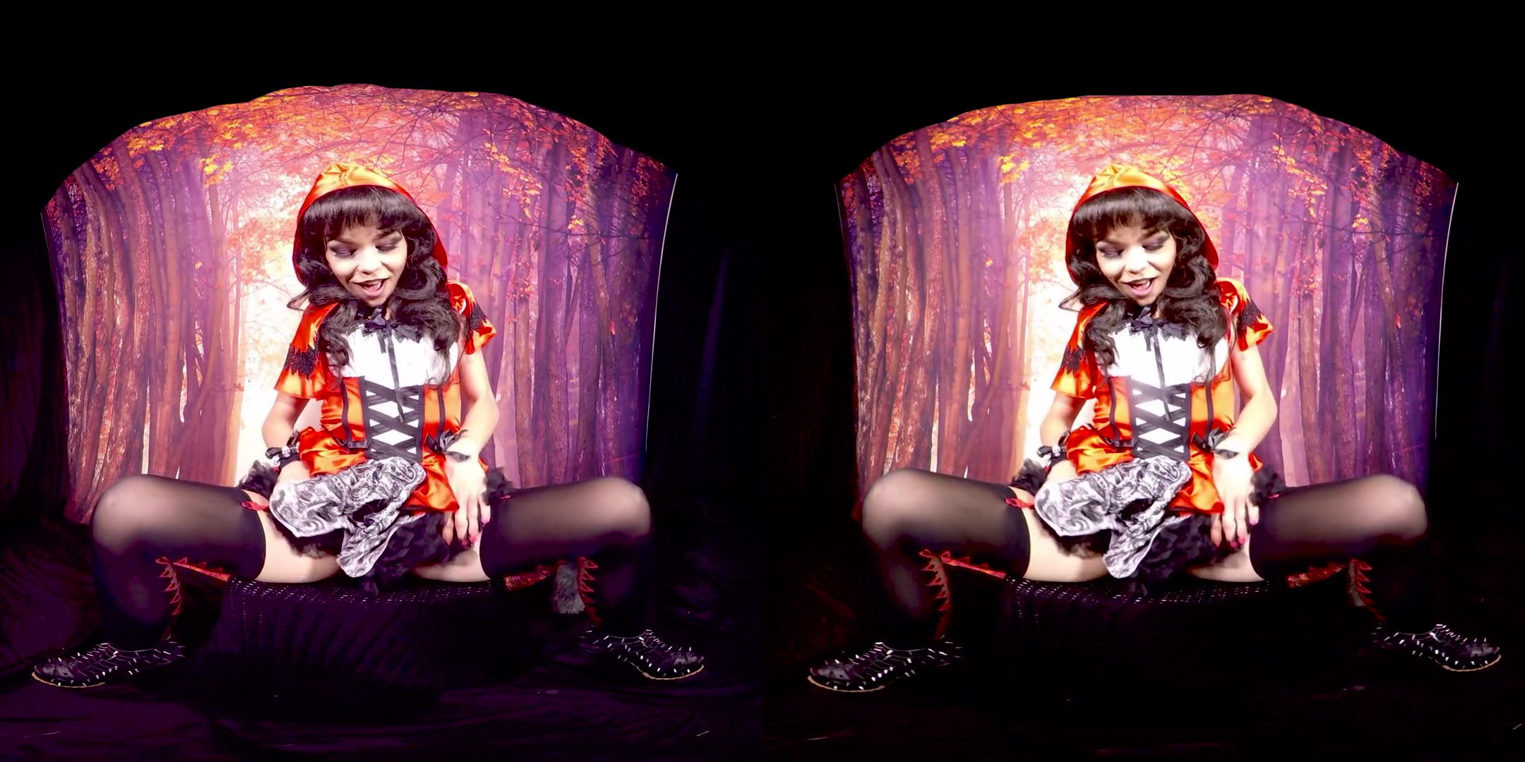 407 - Rebeka Black; Cosplay Solo Brunette - SexLikeReal