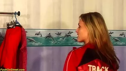 stepsister anal at public shopping mall