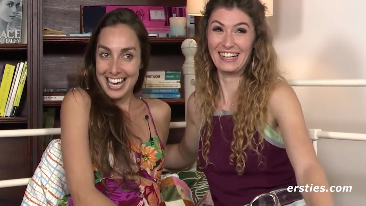 Hot Lesbian Couple Candice Have Wild Anal Sex With A Toy Before Scissoring