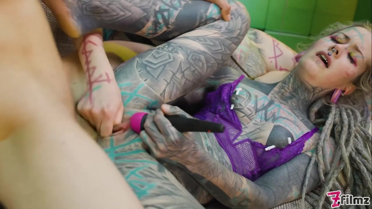 2 Heavy Tattoo Girls Get Ass Fucked By A Big Dick - ZFilmzOriginals