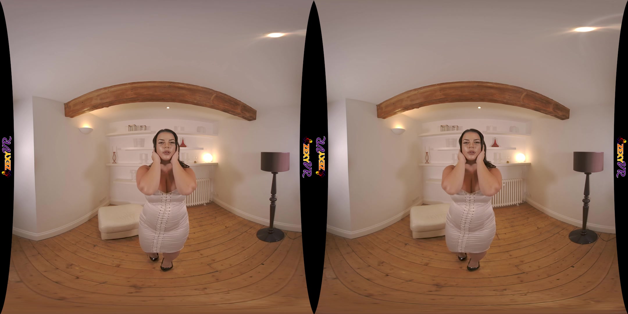 Hottie In White featuring Mica - ZexyVR
