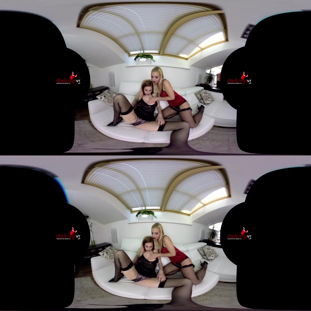 Passion For Pussy Nathaly Cherie And Antonia Sainz - Lesbian Nylons Stockings