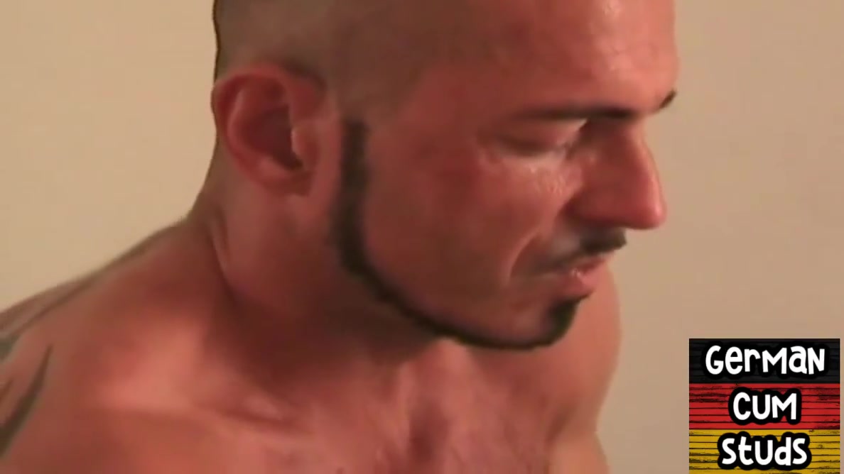 German Athlete Breeding With Tattoo Stud Until Creampied