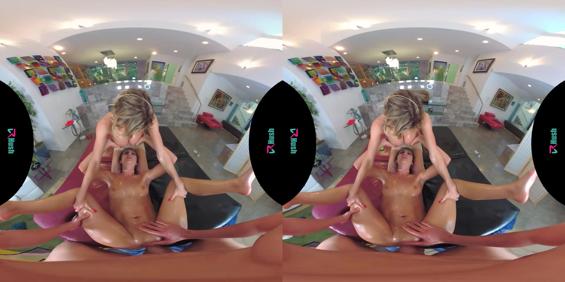 Alexis Fawx, Lily Adams & Ryan Driller - VRHush