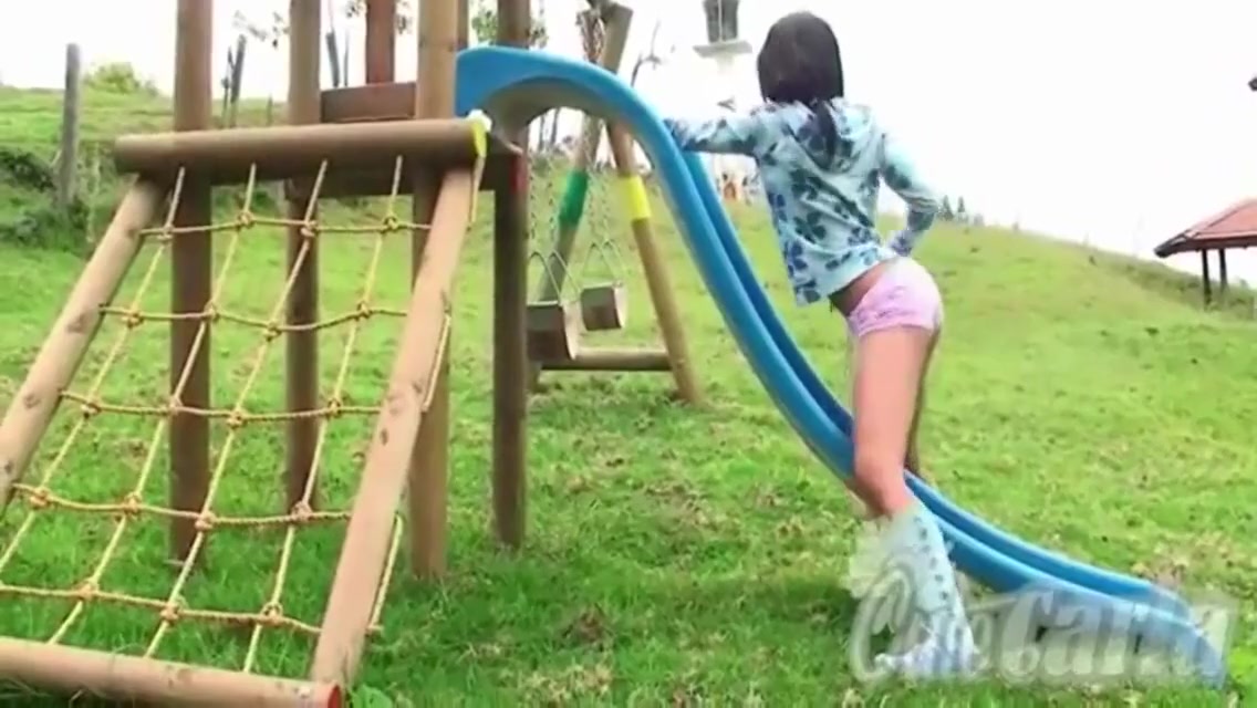 Cute Carla In Hot Tease Naked In Playground Outdoor 6 Min