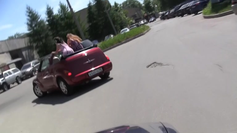 College cutie drilled in the car