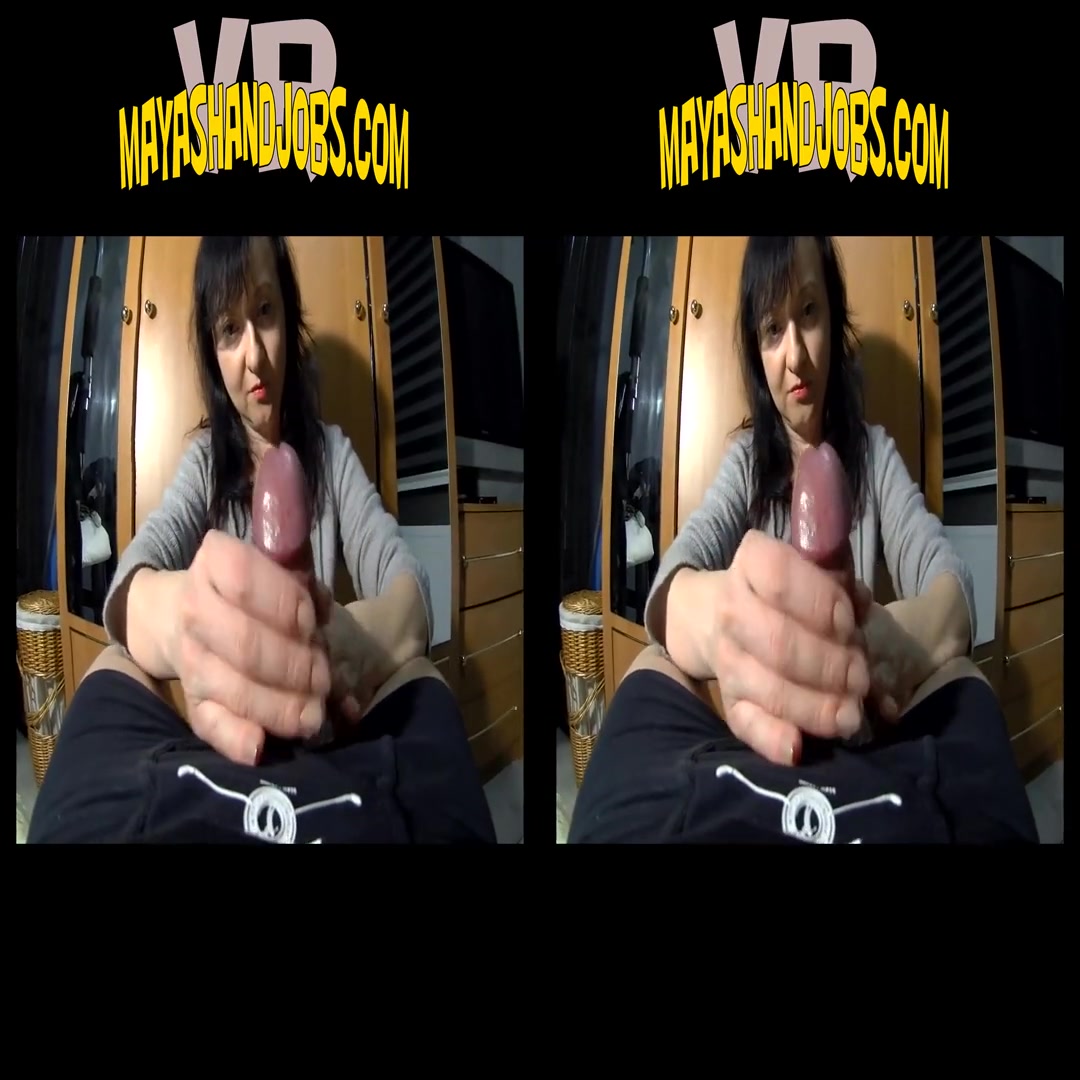 Maya in Womanizer Pro On His Cock - MayasHandjobsVR