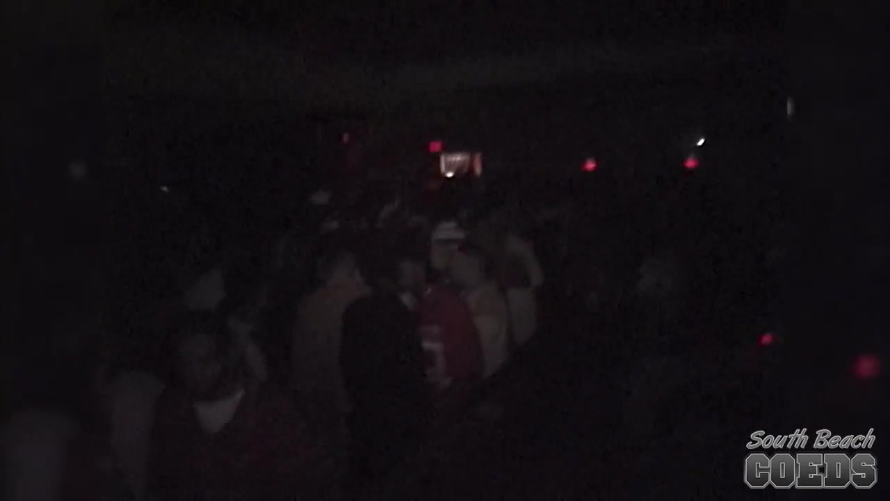 Upskirt and Flashing Girls at a Thug Club - SouthBeachCoeds
