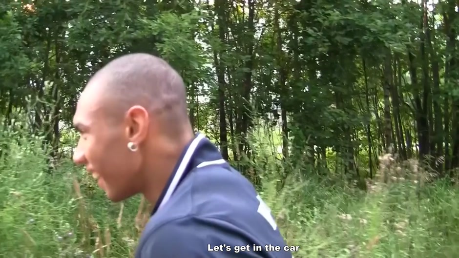Cute girl fucking on the road in public