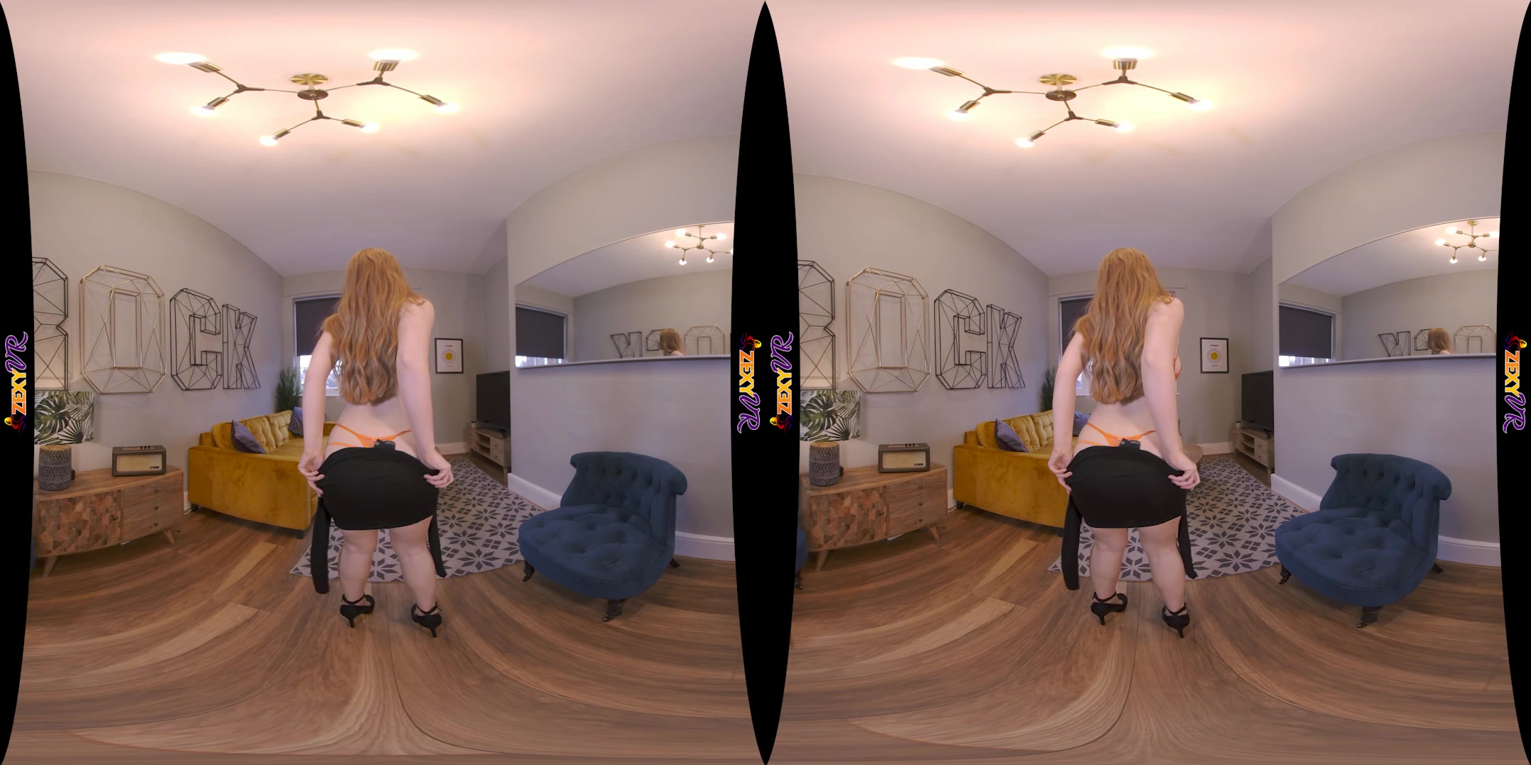 Sexy In Black featuring Jen Loveheart - ZexyVR