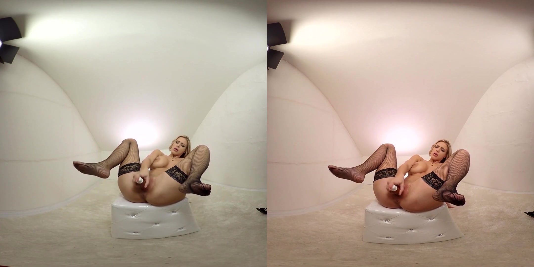 Natalie Cherie in Knockout Blonde Nathaly Cherie Toying - BravoModelsMedia