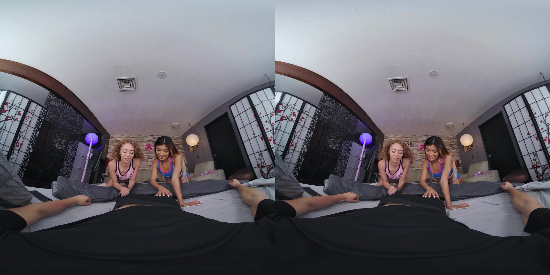 Threesome: Gamer Girls