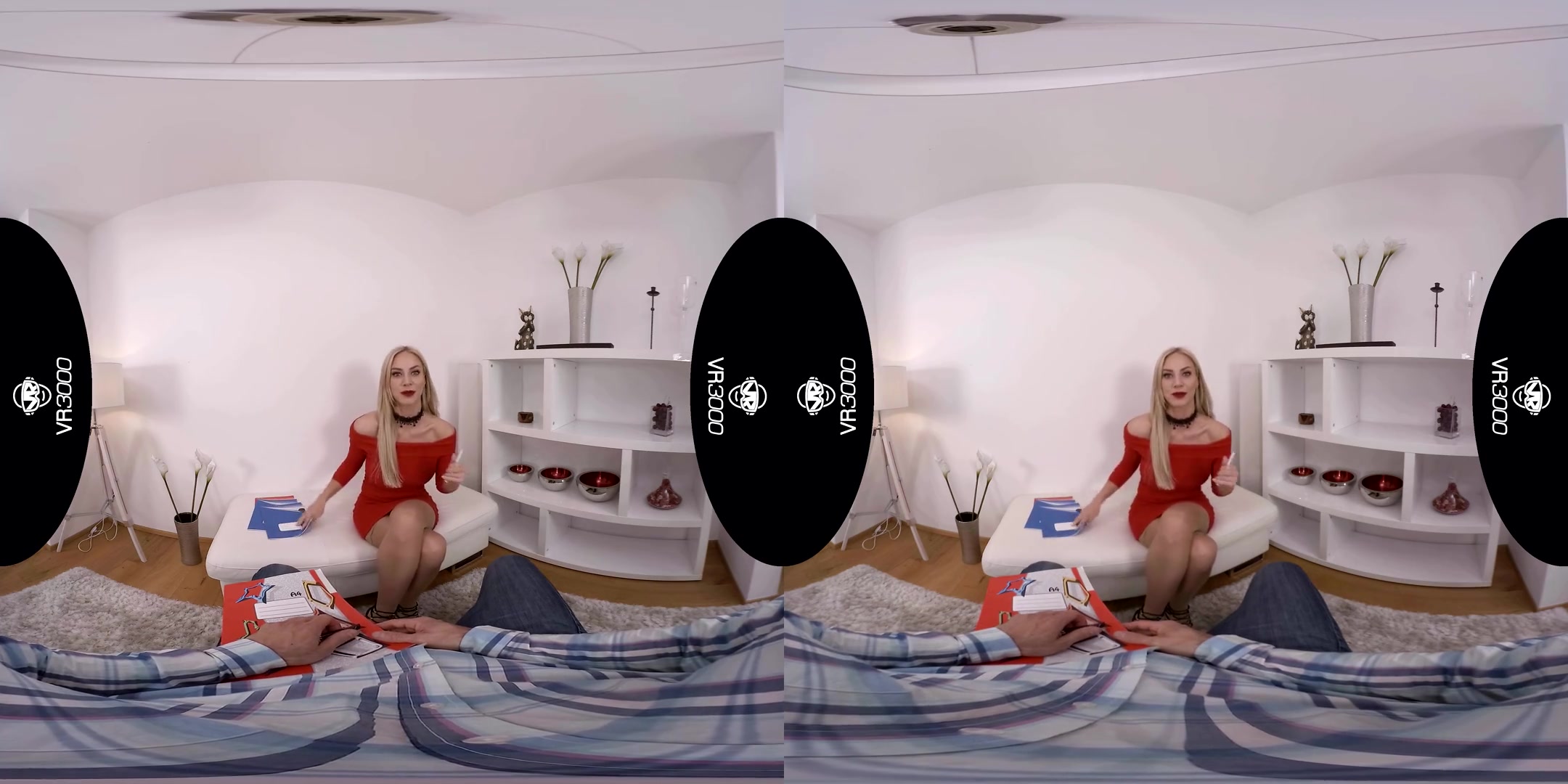 Natalie Cherie in The Teacher and the student 18+ - VR3000