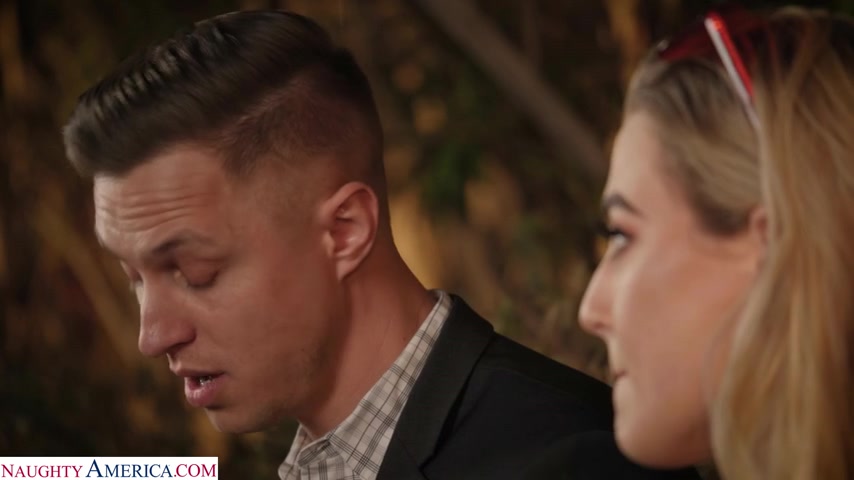 Blake Blossom fucks a perfect fucking stranger on Valentine's Day - naughtyamerica