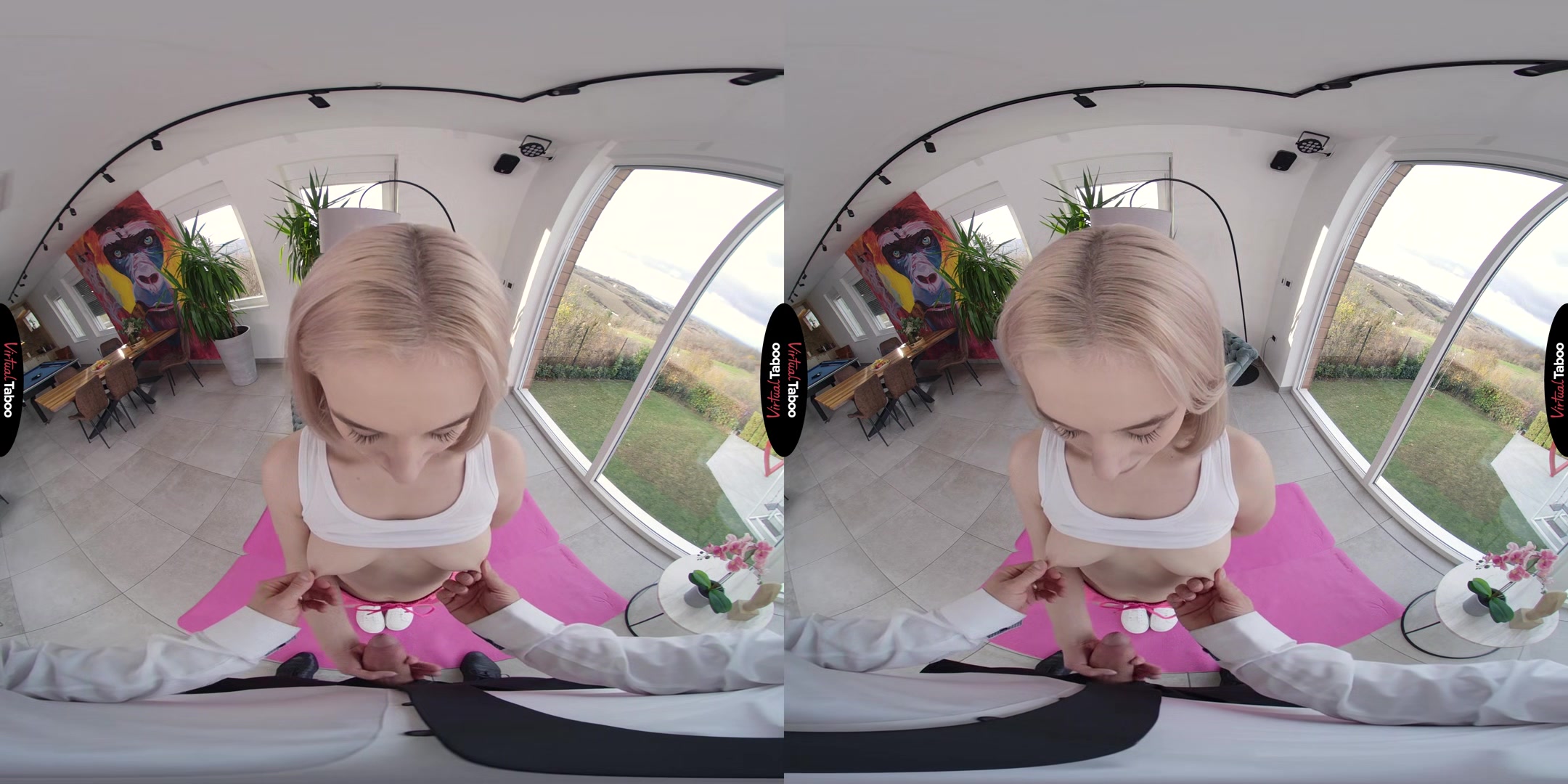 Molly Cute VR Porn: Getting Fit With Stepdaddy - VirtualTaboo