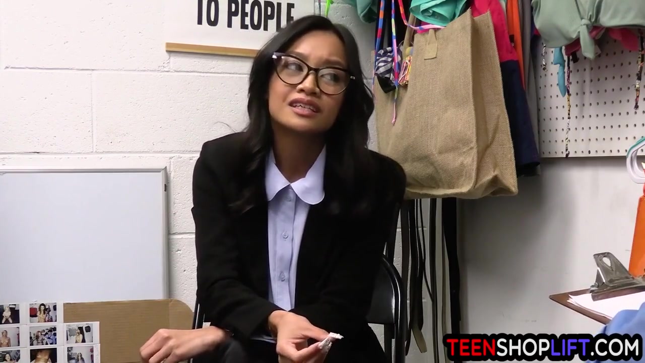 Asian Young Babe Law Student 18+ Busted Stealing - Jade Kimiko And Petite Girl