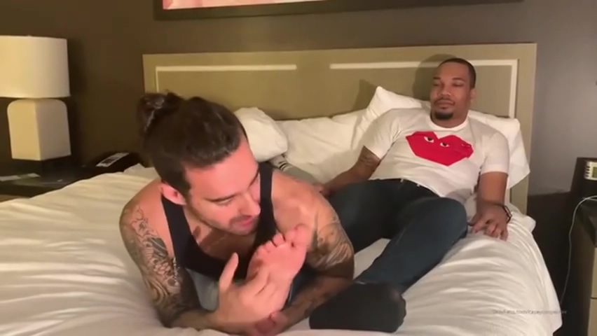 Reds Feet Worshipped