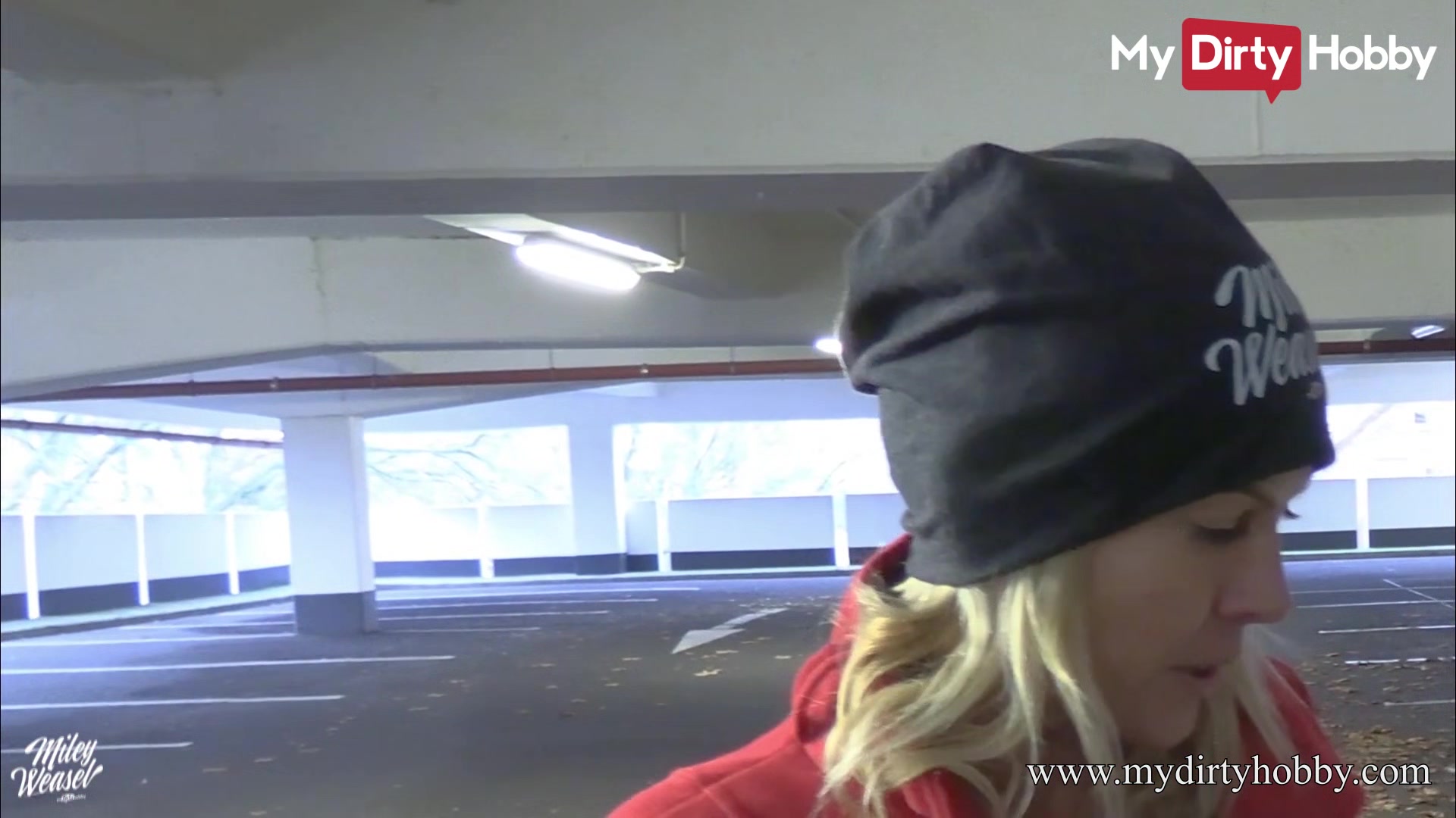 MyDirtyHobby - Public fuck and cumshot at a parking lot