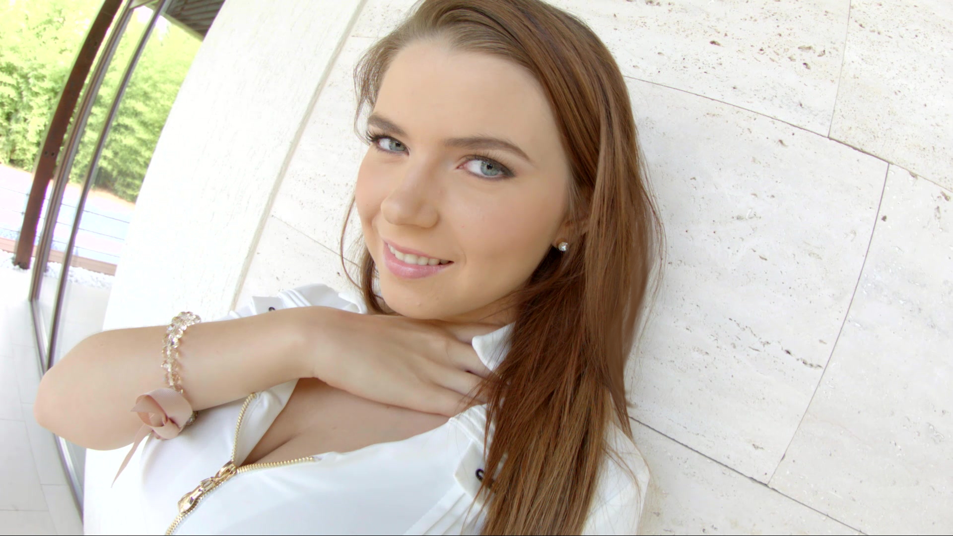 Marina Visconti showing her big natural tits