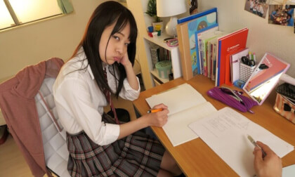 Mikako Abe in Mikako Abe Warming Up My Virgin Tutor 1 - WAAPVR