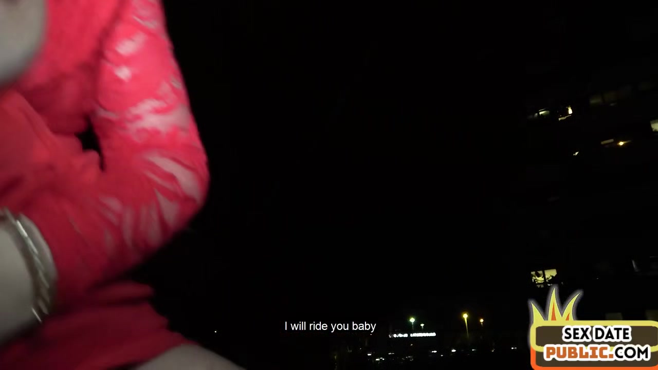 Chubby German lady public fucked outdoor in POV sex