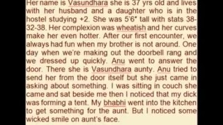 Threesome With Bhabhi And Neigbour Aunty