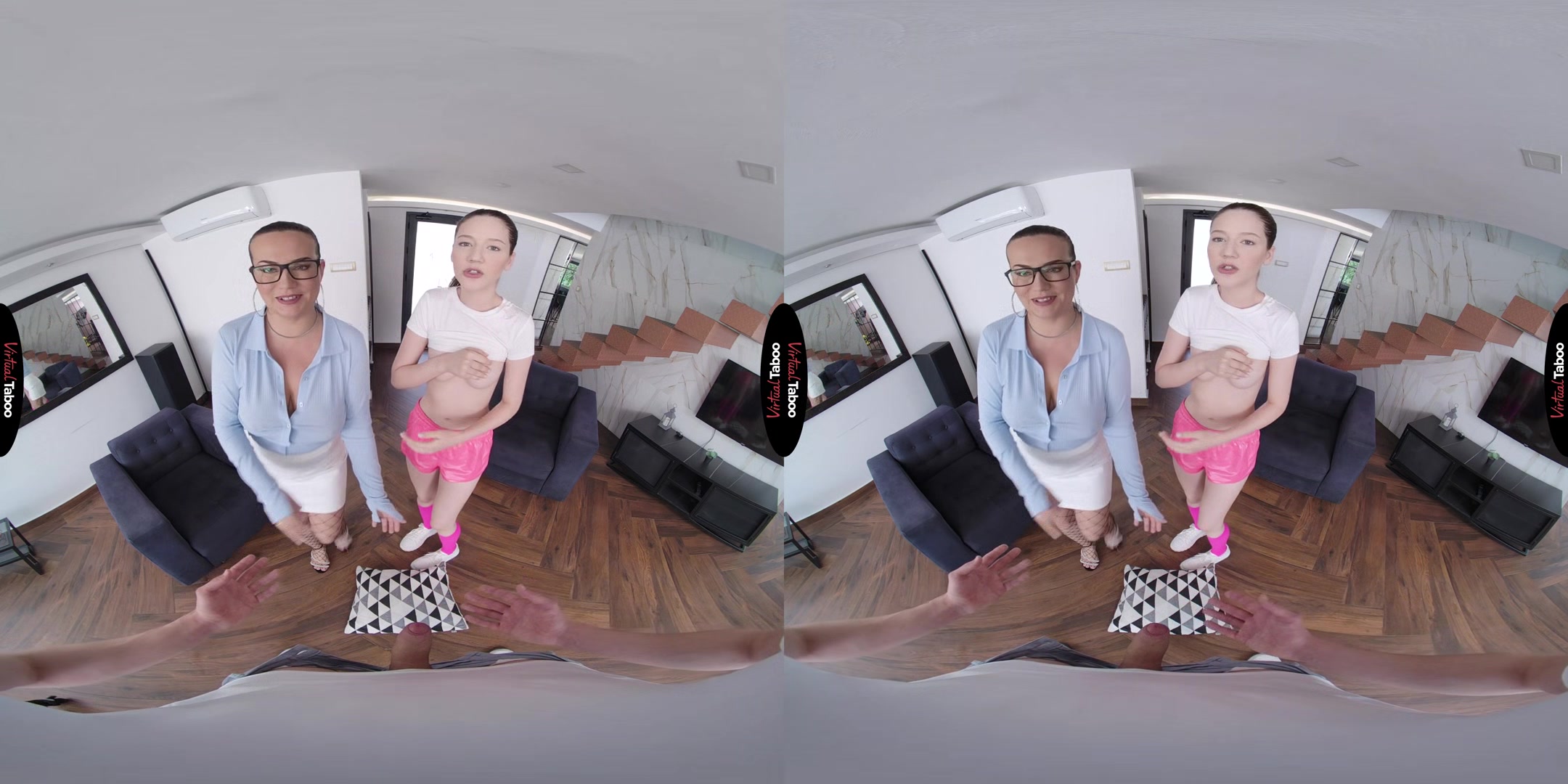 Margo Von Teese, Oksana Katysheva VR Porn: The Cumsters Family - Episode 2 Warm Welcum - VirtualTaboo