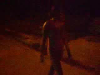 Sexy Ebony want to attract attention of the guys by walking naked