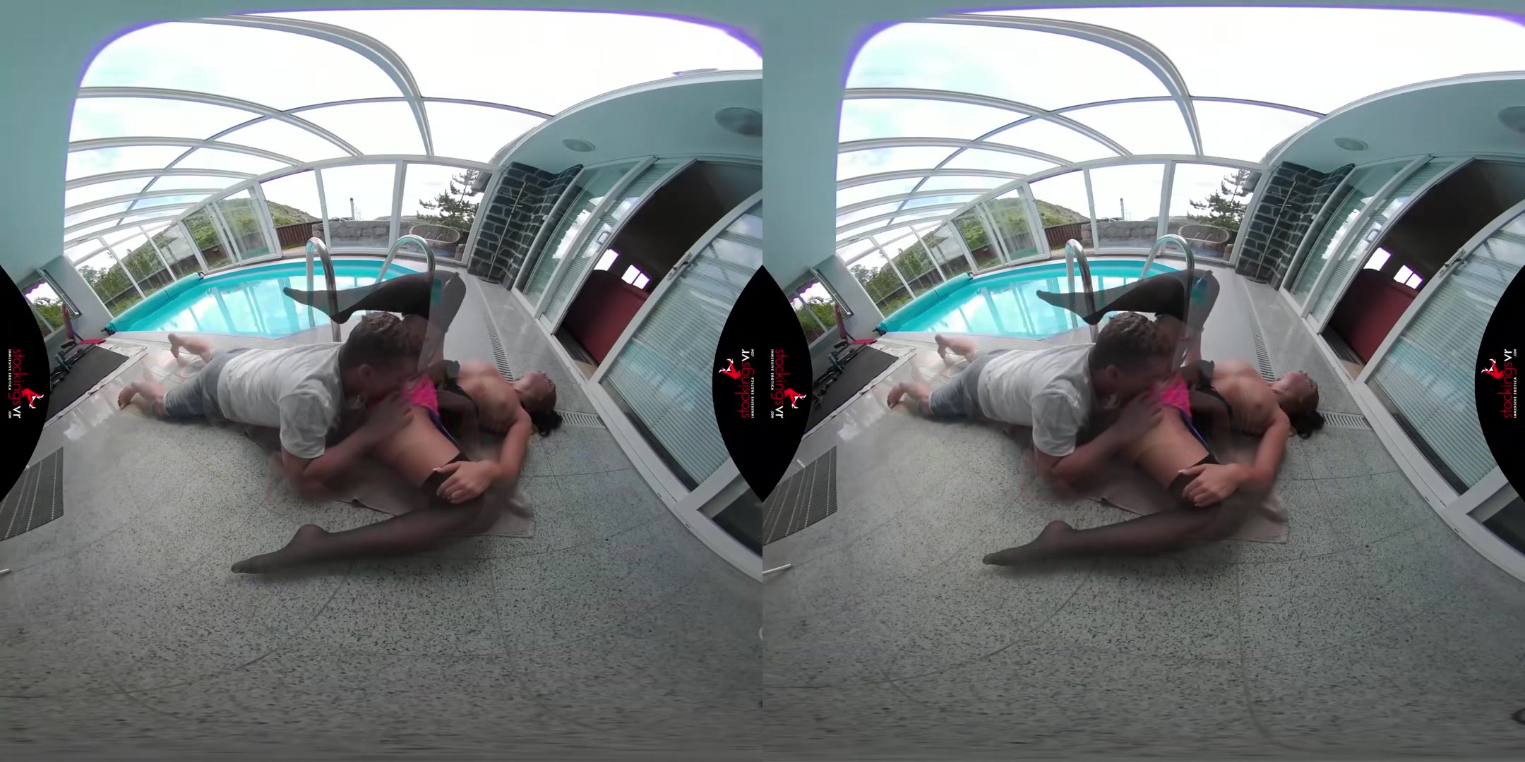 Pool boy panty seduction starring Zuzu Sweet