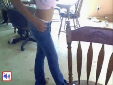 Asian sexy girl stripping in front of the webcam