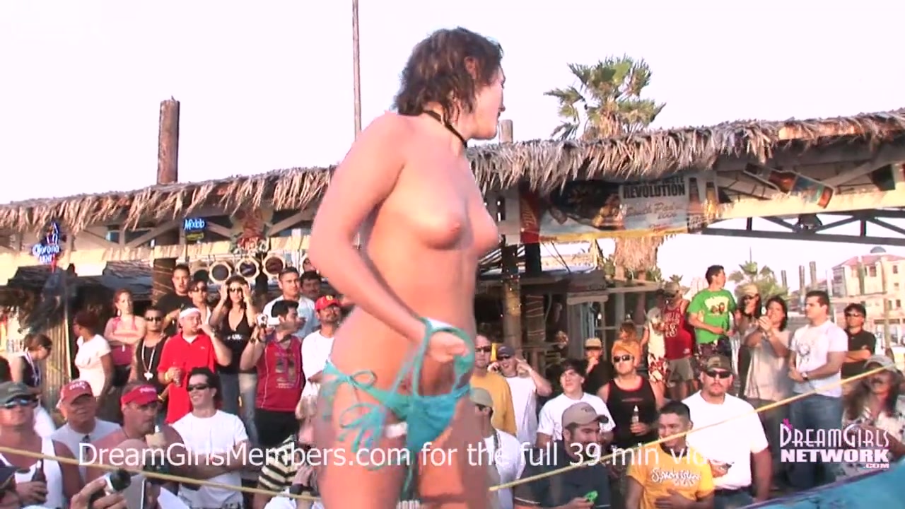 Bikini Contest Turns Raunchy When Girls Start Showing Pussy - DreamGirlsMembers