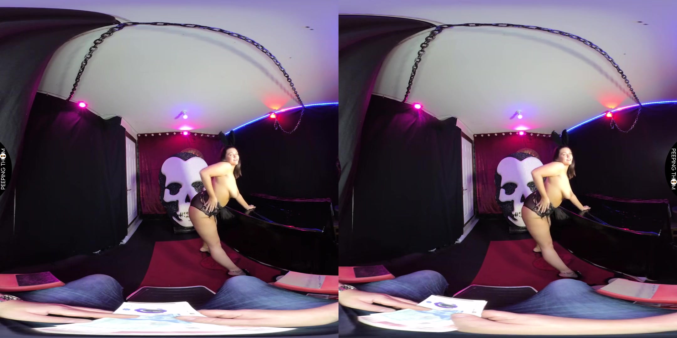 Lapdance; Big Tits British Amateur Striptease - SexLikeReal