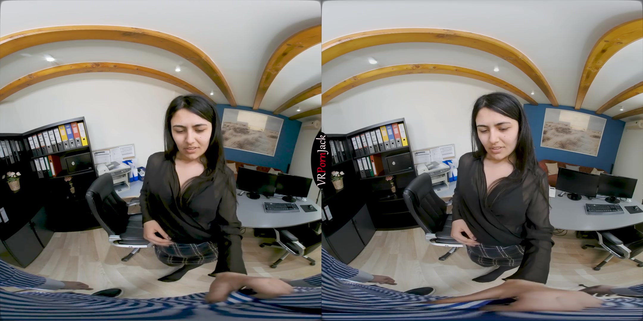 Sandra Star - At the Office - Girfriend gets a Break