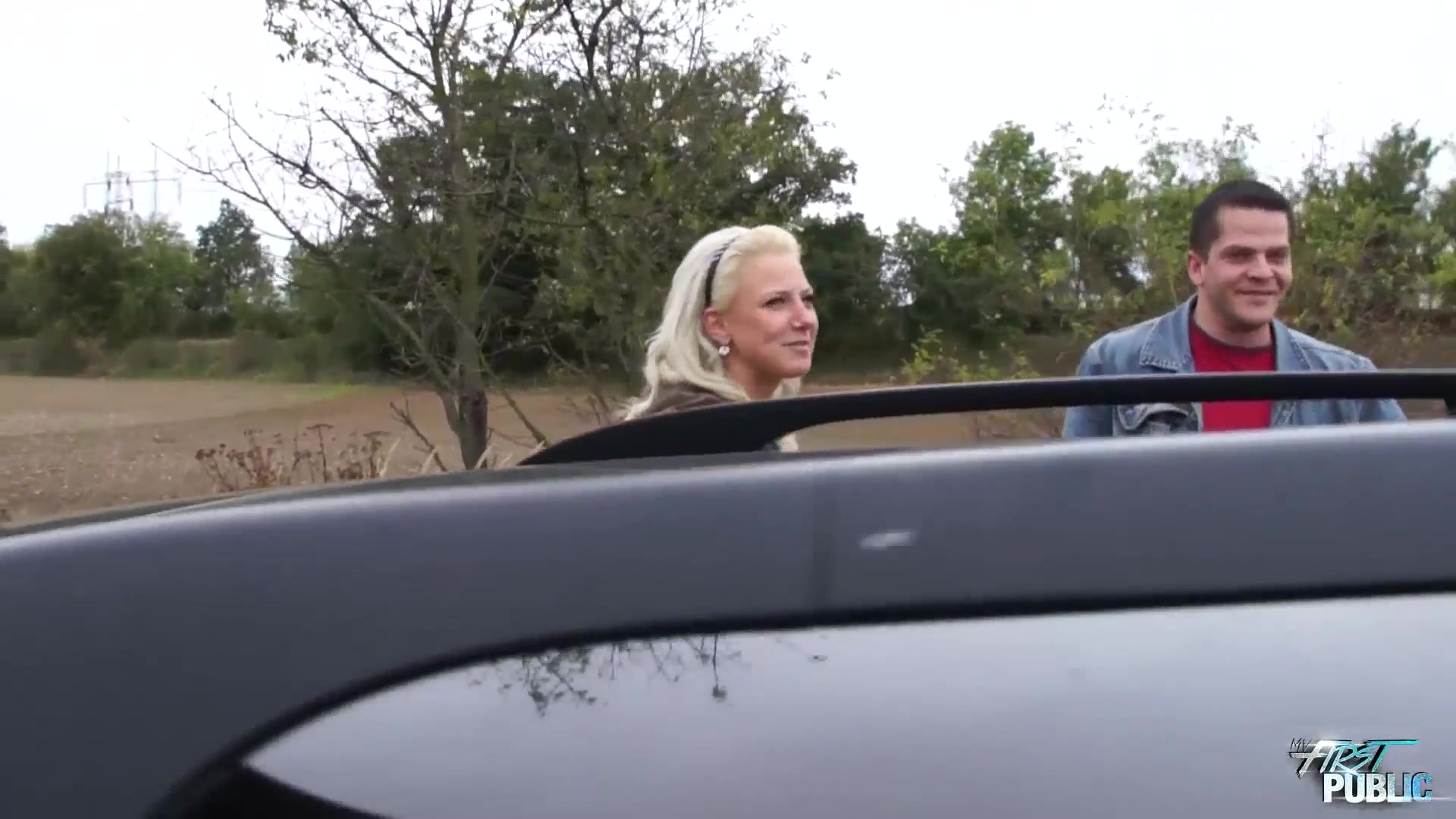 teen 18+ stops the car and fucks her guy - MyFirstPublic