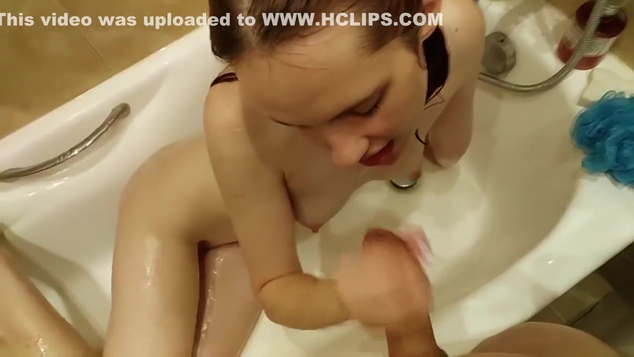 Amazing Redhead EviLina Swallows Dick In Bath