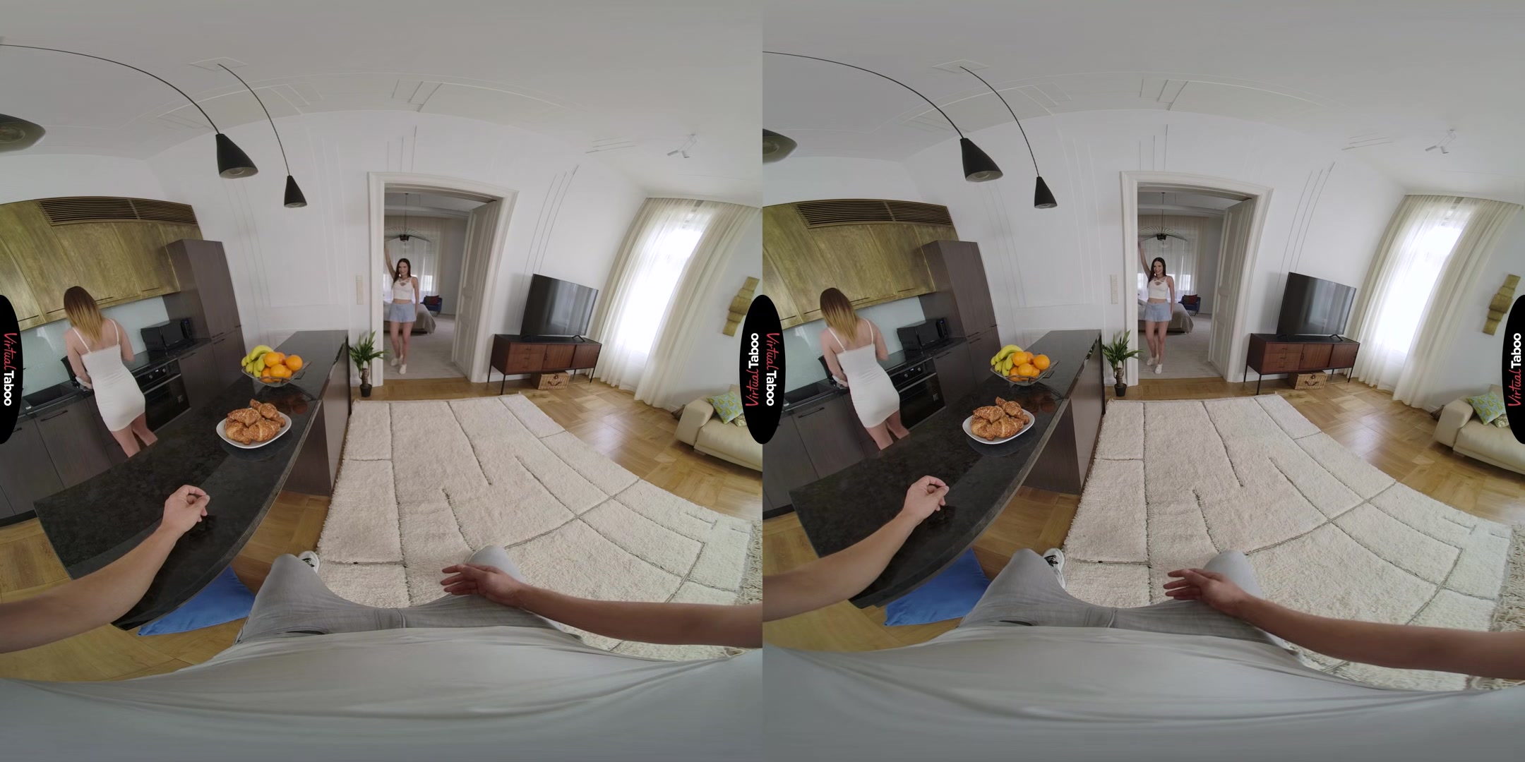 Milena Ray, Sata Jones VR Porn: Time To Share - VirtualTaboo